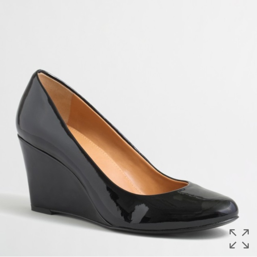 J. Crew Sylvia Patent Wedge