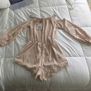 Sabo Skirt- Cold shoulder romper