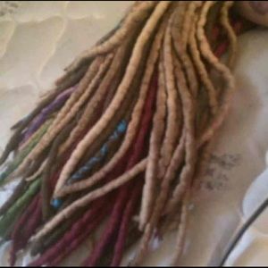Full set wool dreadlocks