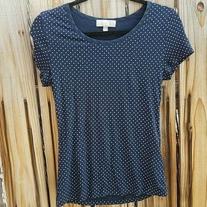 Banana republic outlet polka dot blouse