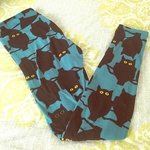 2016 Halloween LuLaRoe Owl Leggings