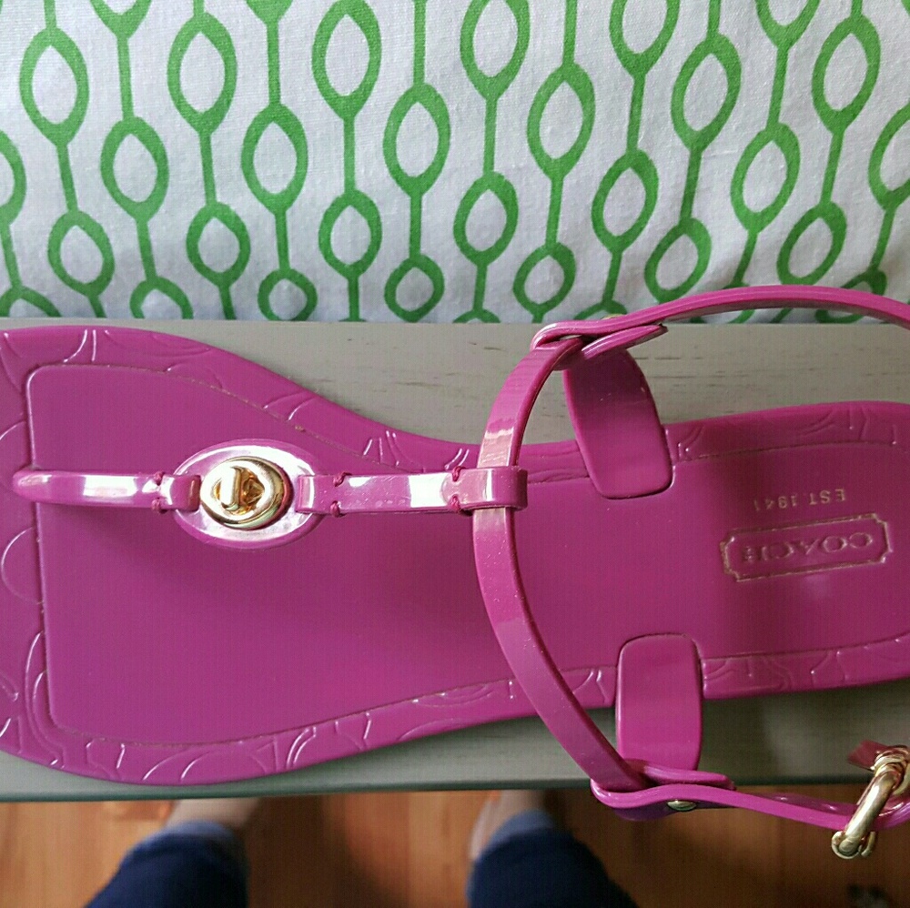 Coach sandals