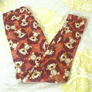 LuLaRoe Hedgehogs Leggings