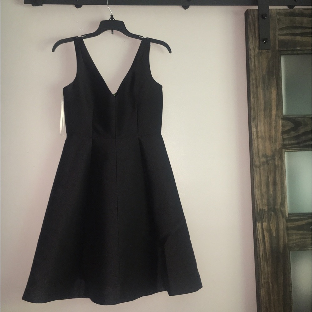 Kate Spade- black zip up dress