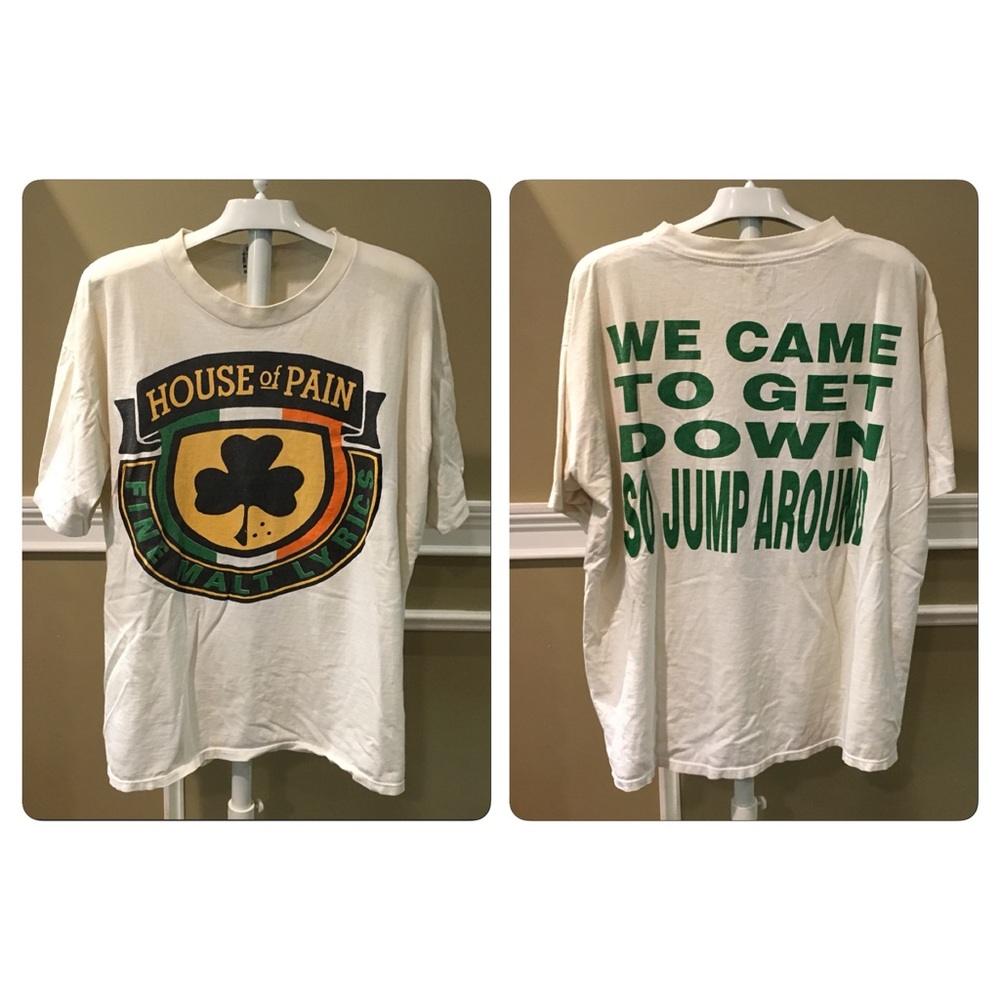 Vtg 1992 House of Pain Jump Around t-shirt - Picture 2 of 4