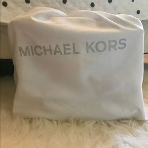 Michael Kors Lrg Hamilton Tote-Vanilla Signature
