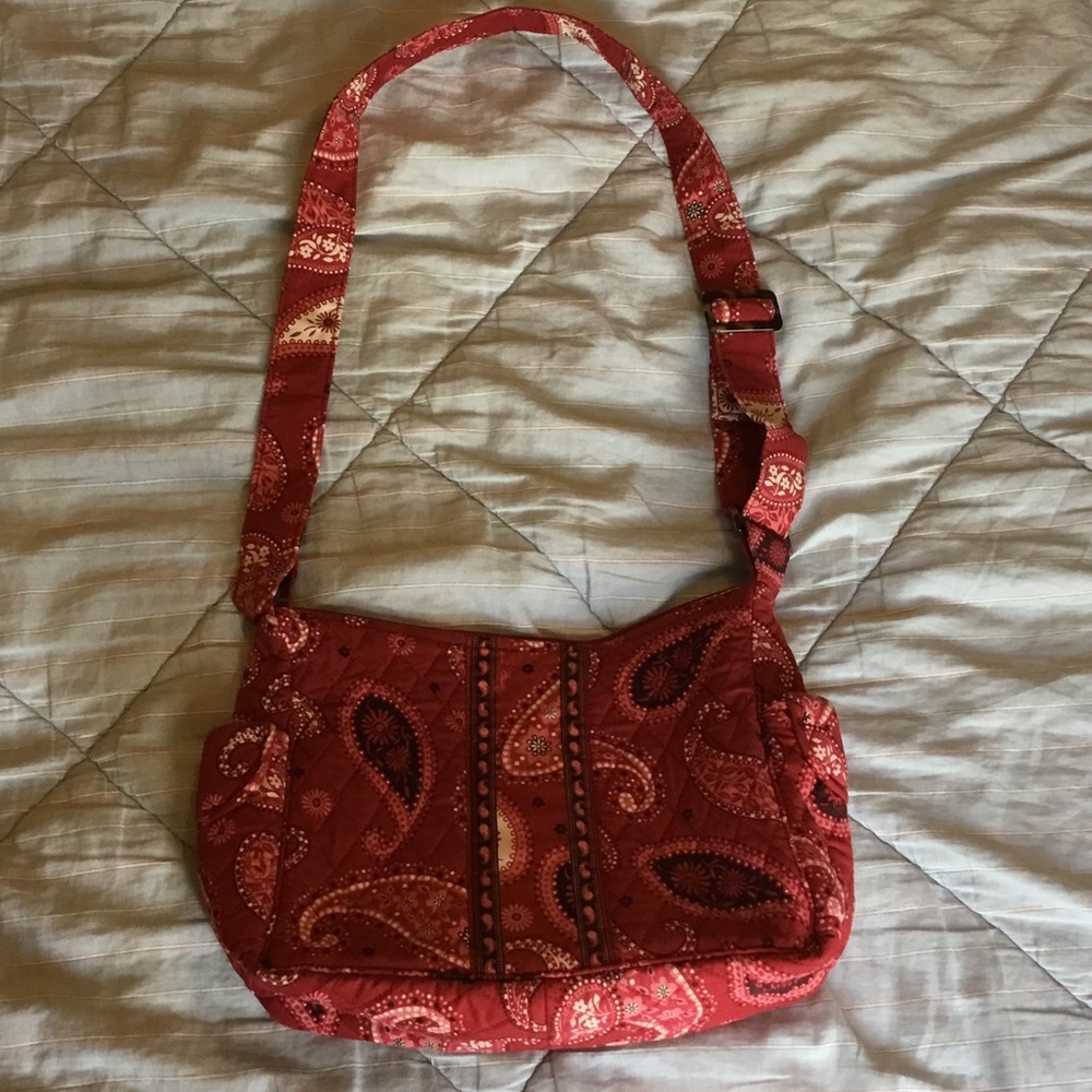 Mesa red bandana Vera purse