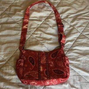 Mesa red bandana Vera purse