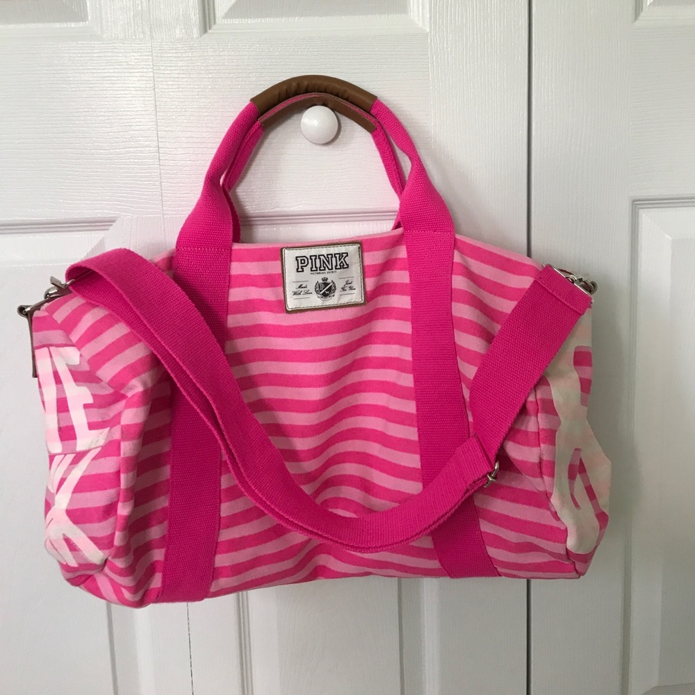 PINK travel duffle bag