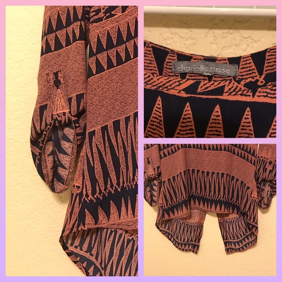 🔥🔥BRAND NEW LIKE CHARLOTTE RUSSE BLOUSE - Picture 3 of 3