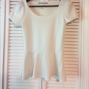 Peplum top
