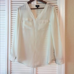 Cream blouse
