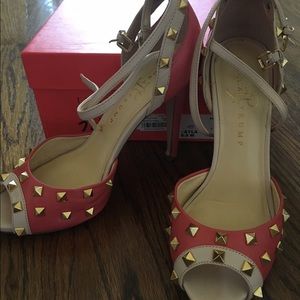 Ivanka Trump open toe heels. Only worn once