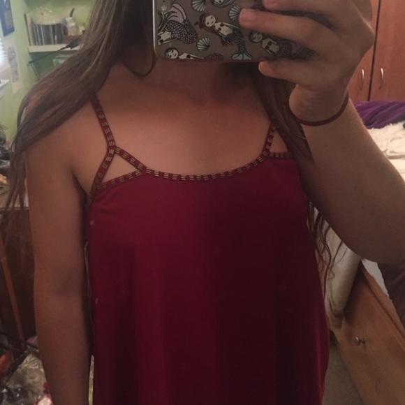 NWT Beaded Strappy Back Top - Picture 5 of 5
