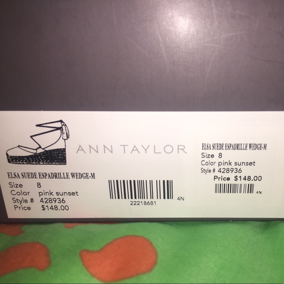 Ann Taylor Espadrilles πΊπππ - Picture 6 of 6