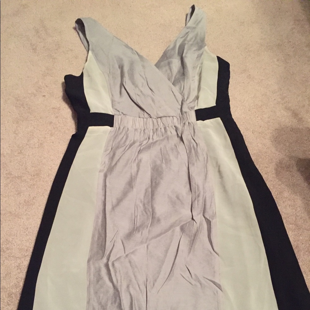 Black and Grey Dress