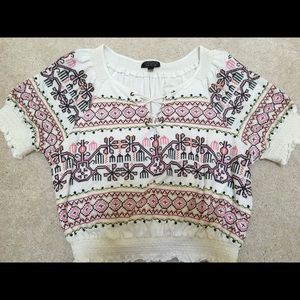 Embroidered Top