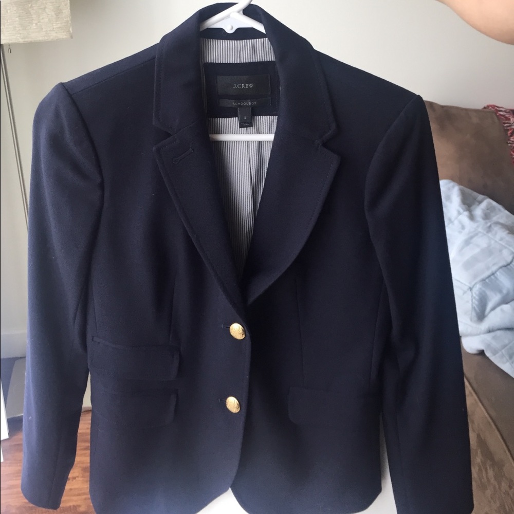 J.crew navy blue blazer