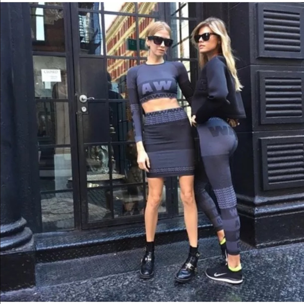 BRAND NEW ALEXANDER WANG x HM SKIRT | xs | small - Picture 1 of 2
