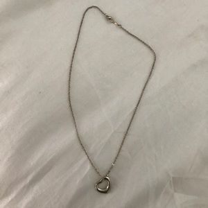 Tiffany & co. Elsa Perreti open heart pendant