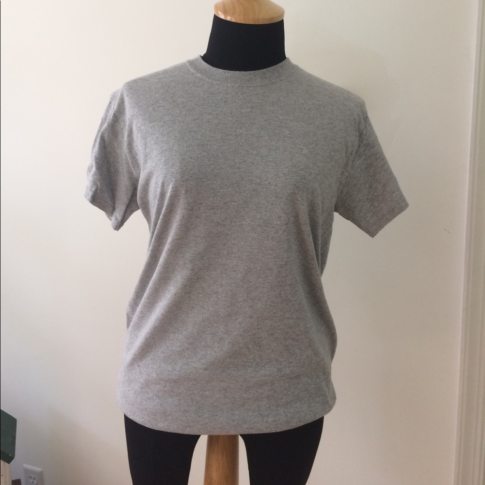 4/$15 SUPER SALE Gray Cotton T-Shirt