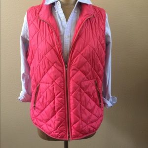 Old Navy lightweight coral vest