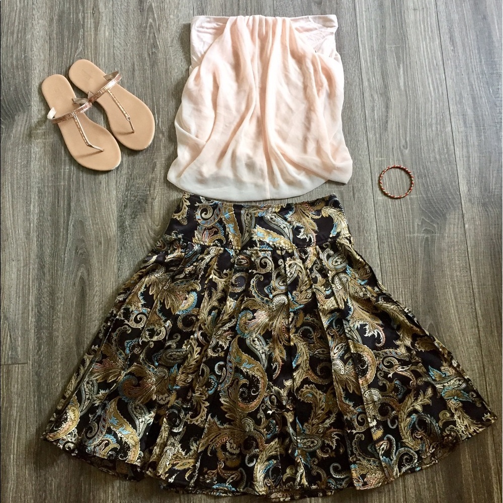 Express strapless dress top