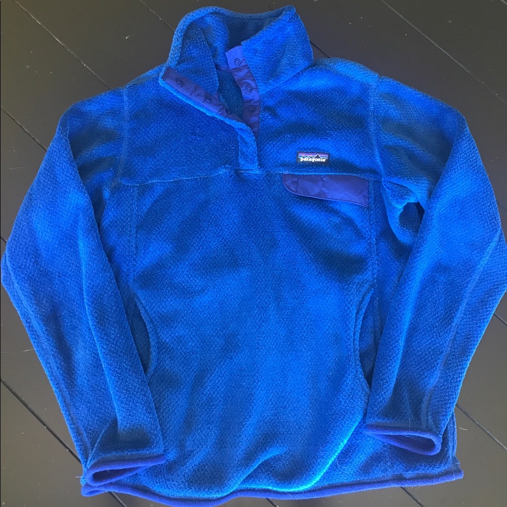 Women's Royal Blue Patagonia Fleece