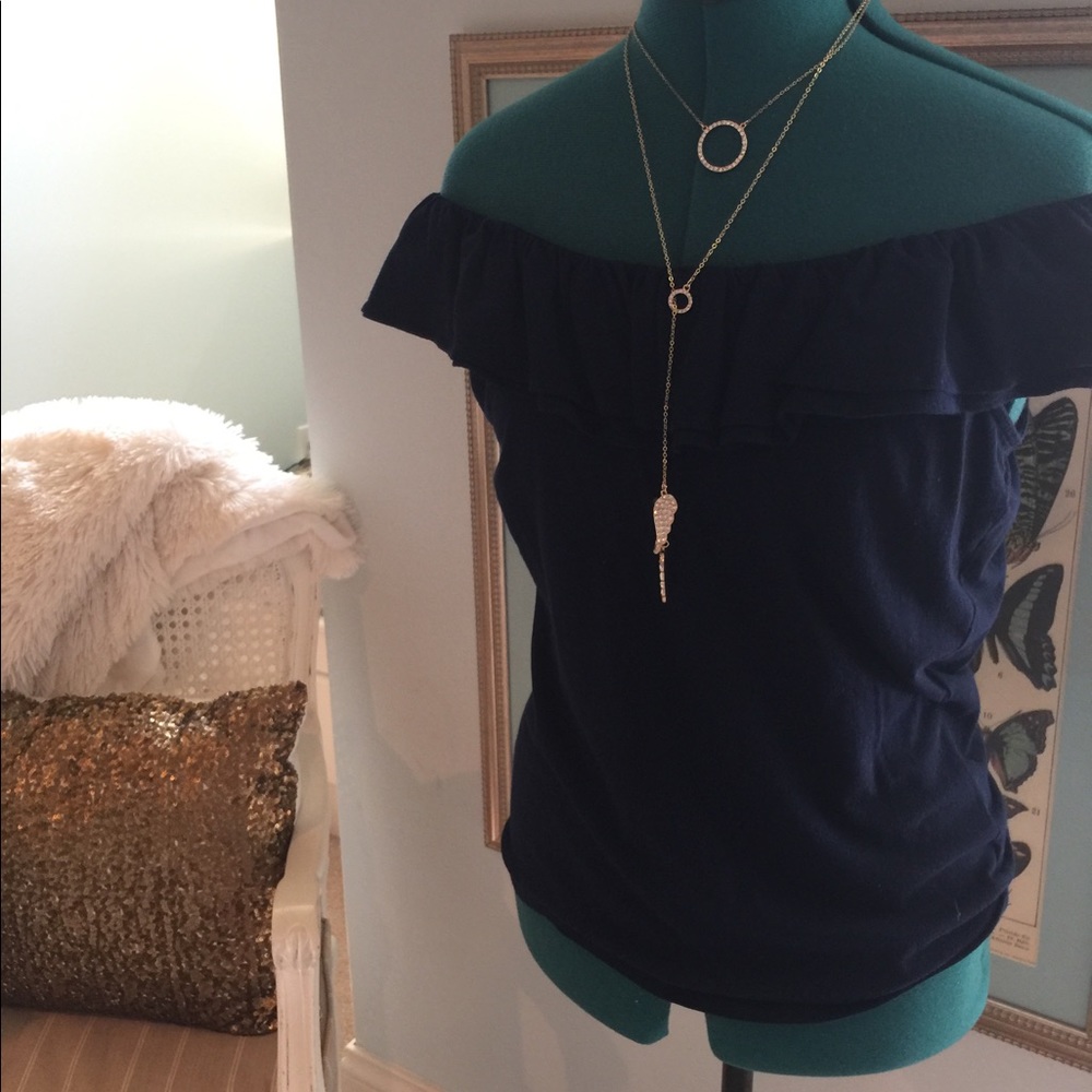 Ralph Lauren Ruffle Top