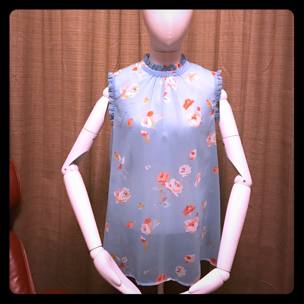 NWT Who What Wear sleeveless blouse