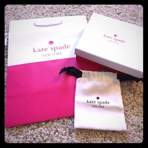Kate Spade gift bag set