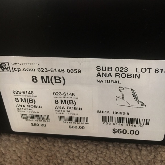 a.n.a Wedge Heel Sandals BRAND NEW - Picture 4 of 5