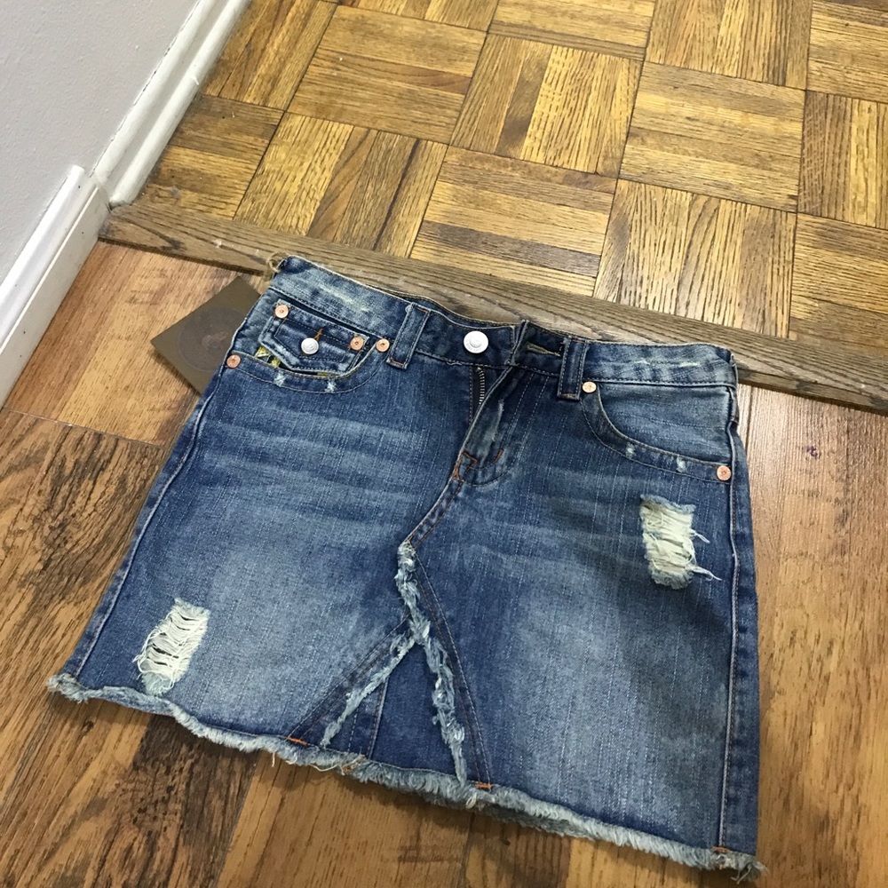 True Religion jean skirt brand new
