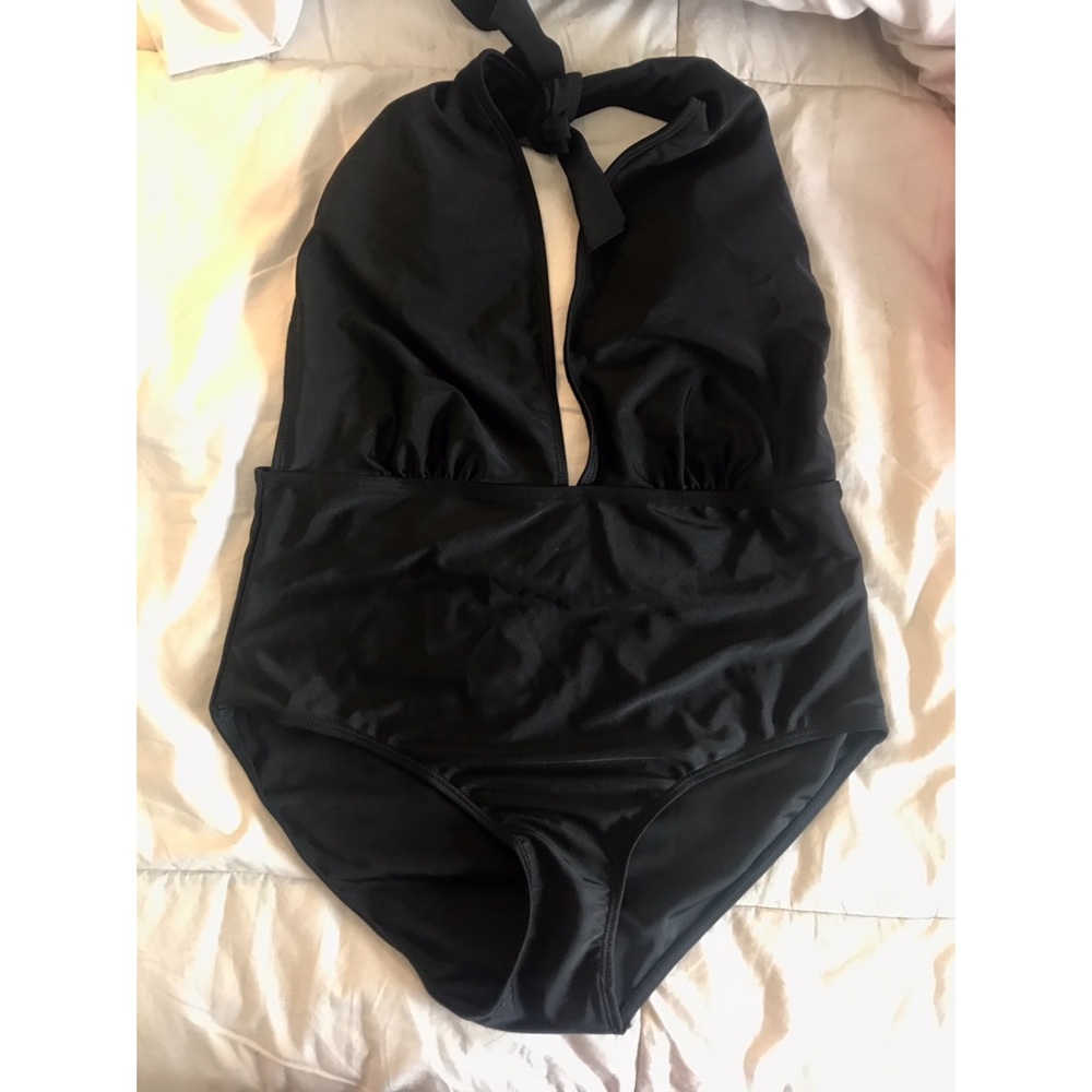One Piece Halter Bathing Suit