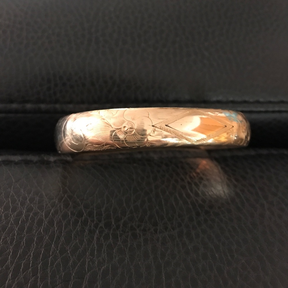 Vintage gold bracelet - Picture 2 of 8