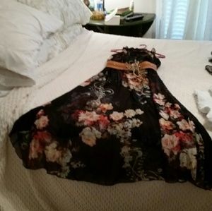 Gorgeous ankle length dress by Yei Size L