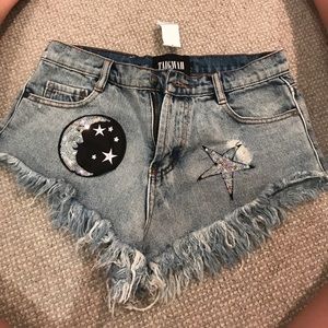 LF shorts with tags