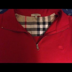 Burberry zipping turtleneck