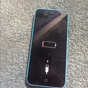 used blue iphone 5c