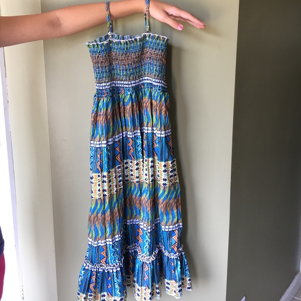 Girls boho maxi dress