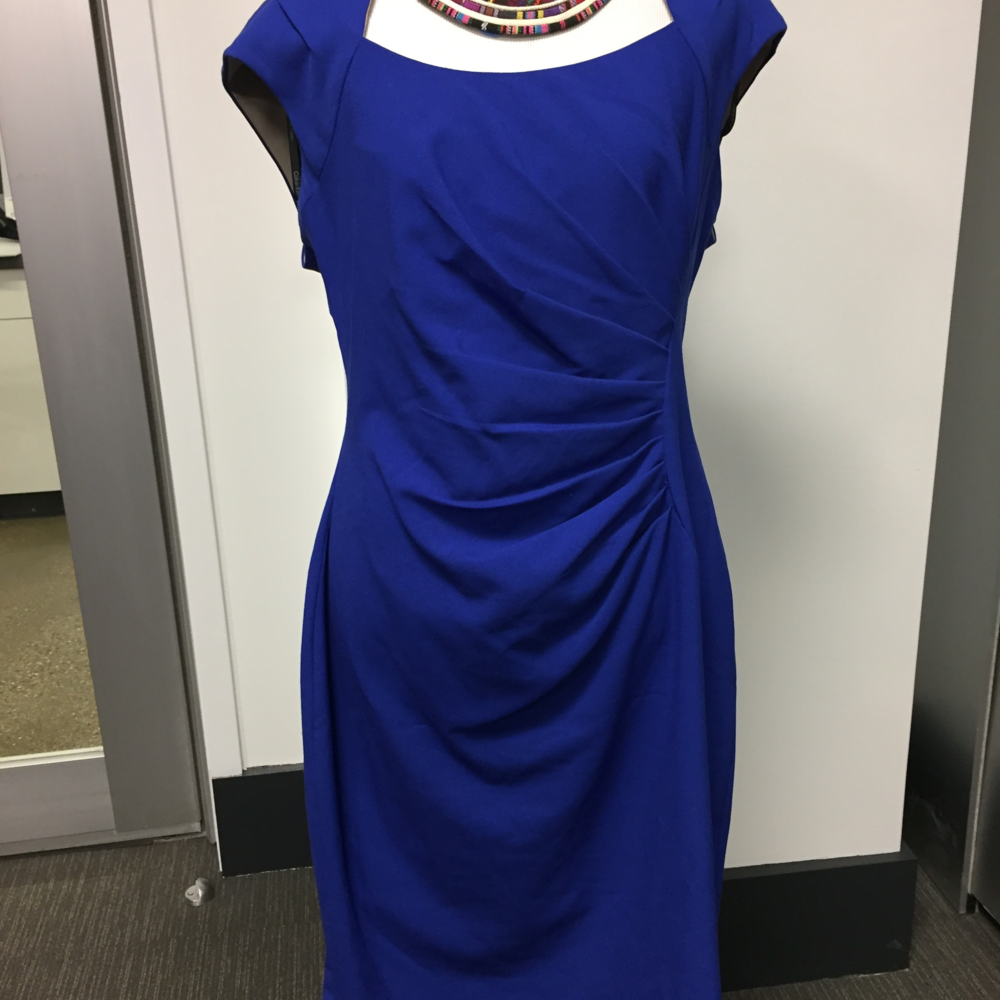 Calvin Klein Dress, cobalt, size 12