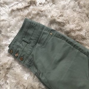 High-Waisted Skinny Pants