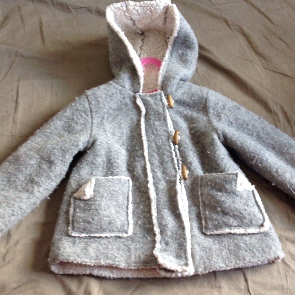 Zara baby girl wool mix jacket