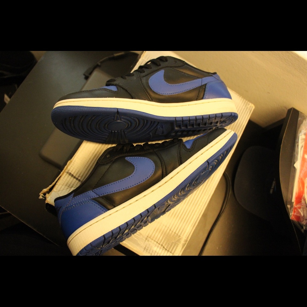 Air Jordan Retro Low 1's Royal Blue
