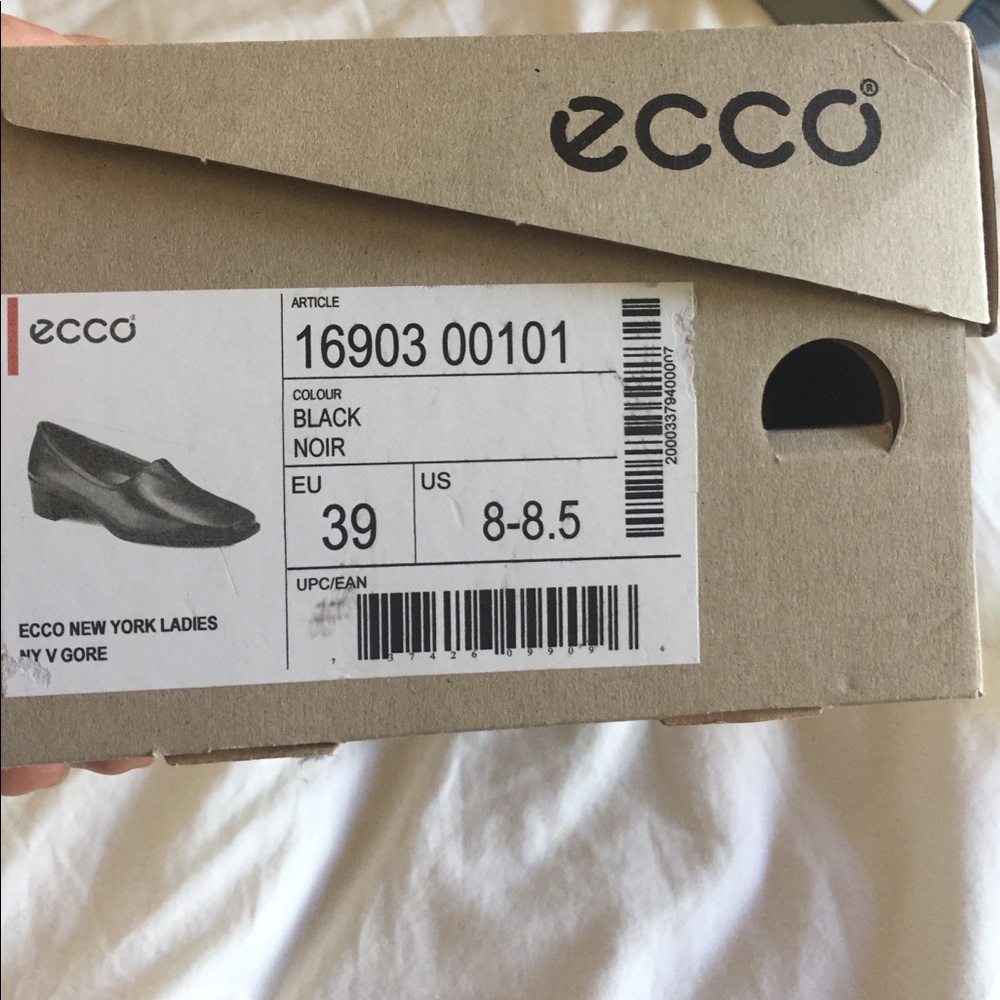 Ecco black shoes