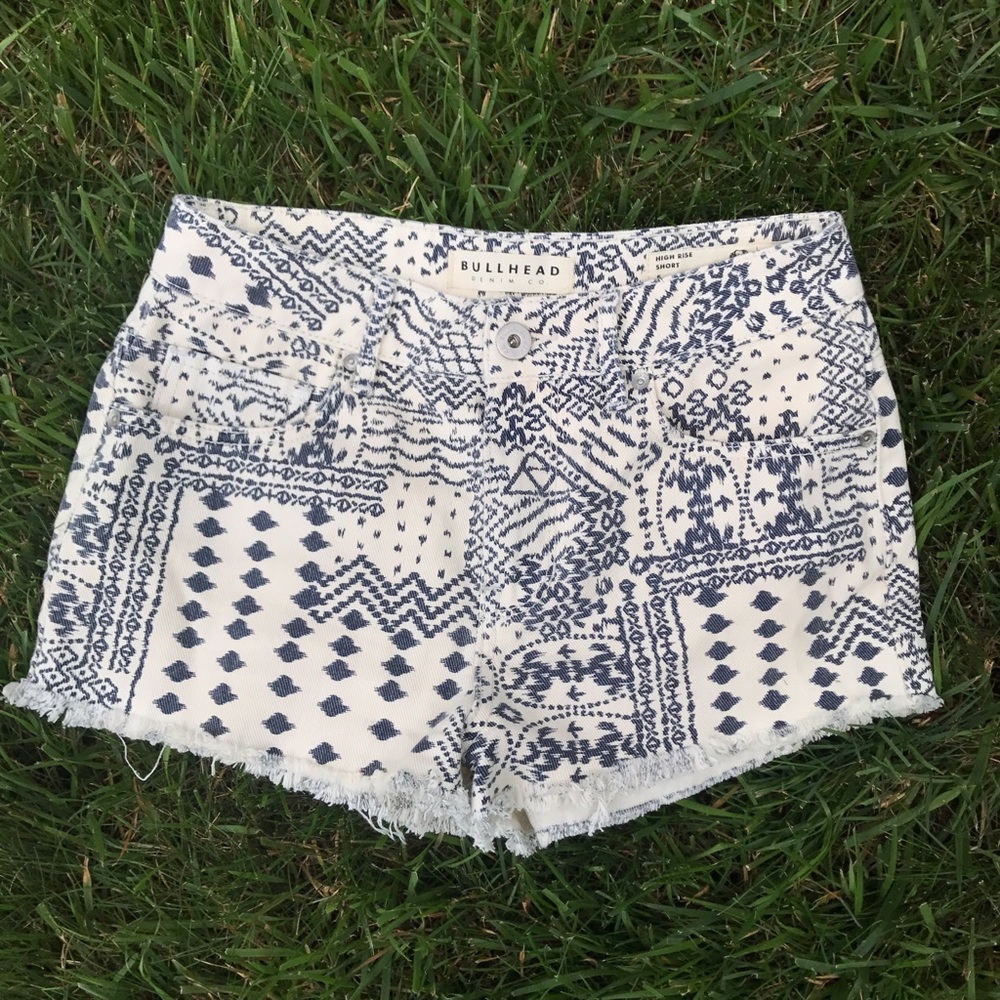 Boho tribal print shorts💠