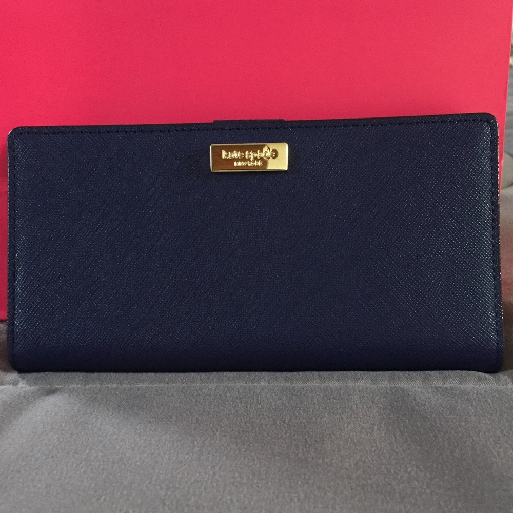 Kate Spade Newbury Lane Stacy Wallet - Indigo