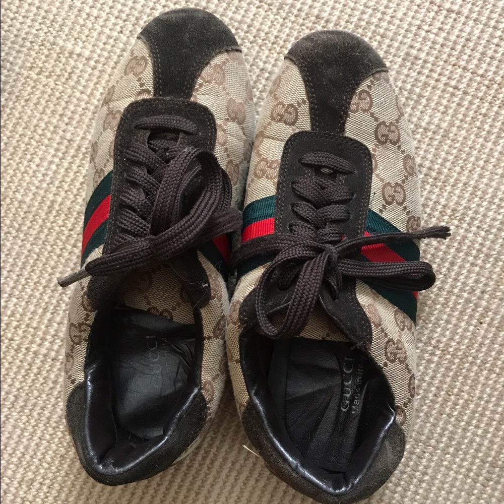 Gucci sneakers women's size 7 authentic vintage