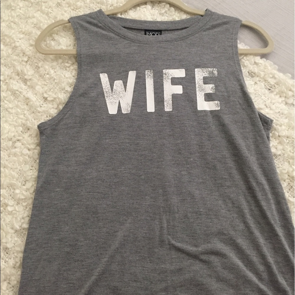 "WIFE" tank top