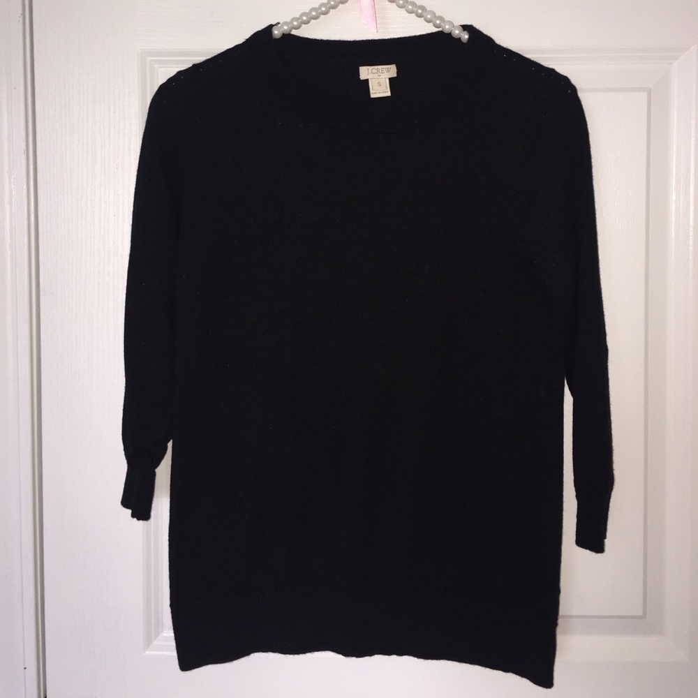 J Crew black sweater